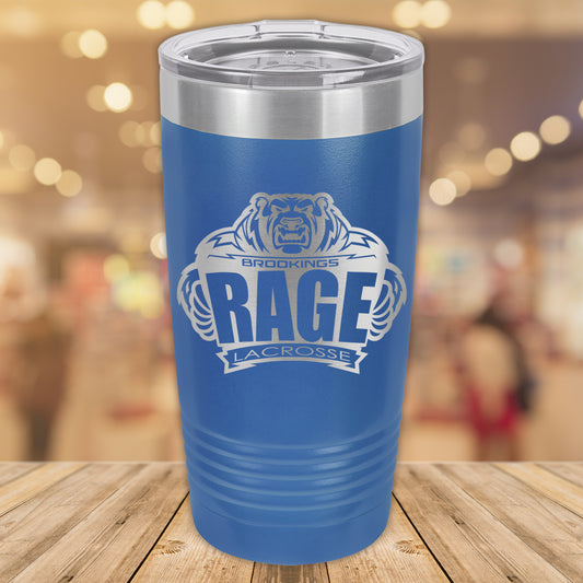 Brookings Rage Lacrosse 20oz Tumbler