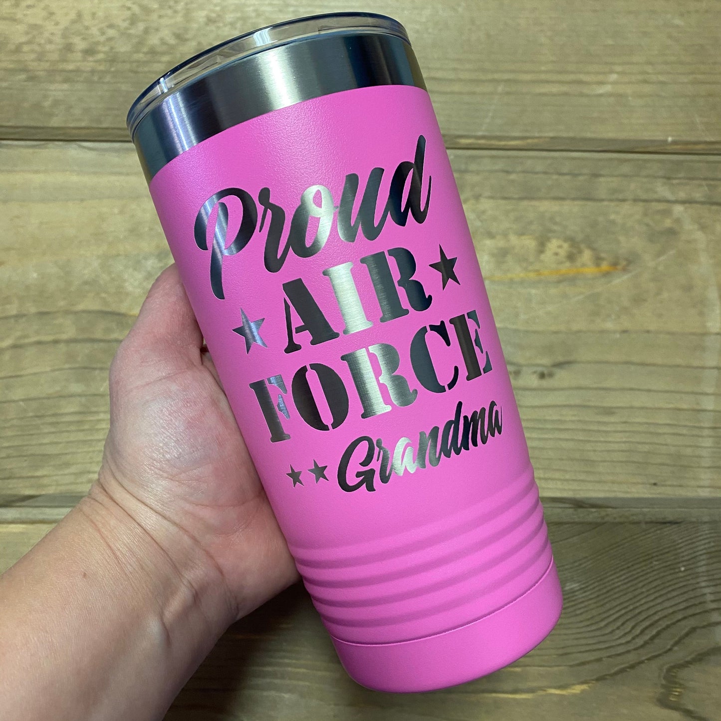 Proud Air Force Grandma 20oz. Stainless Steel Tumbler