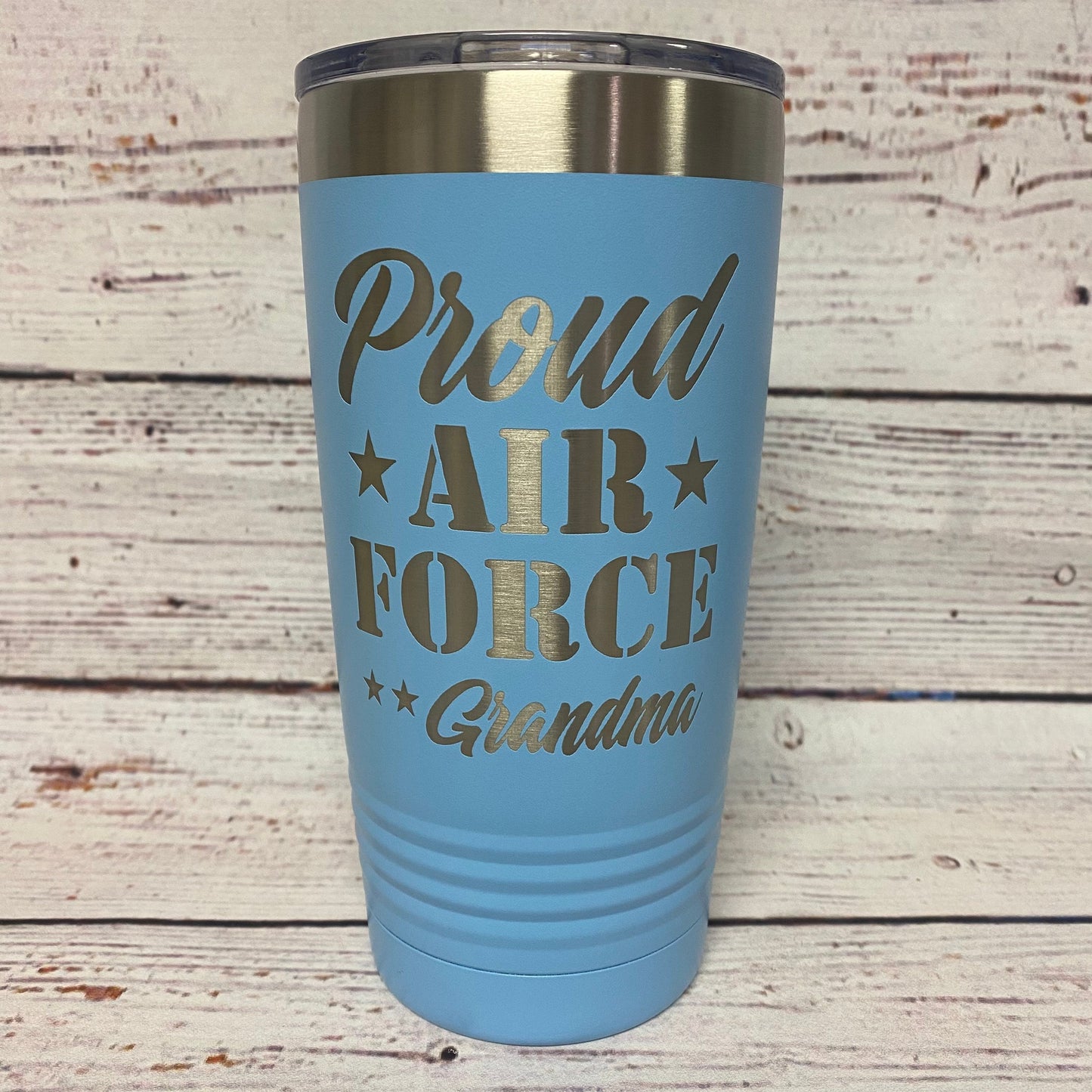 Proud Air Force Grandma 20oz. Stainless Steel Tumbler