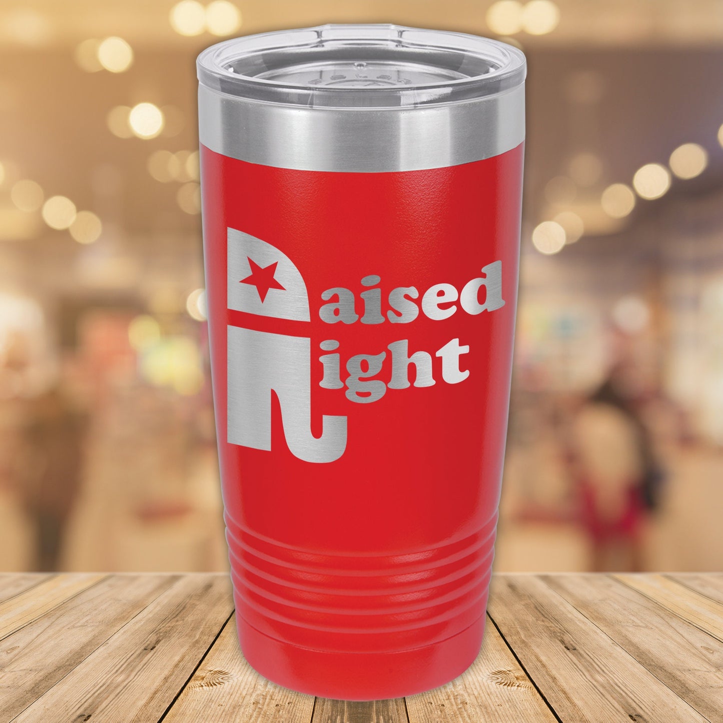 Raised Right 20oz. Stainless Steel Tumbler
