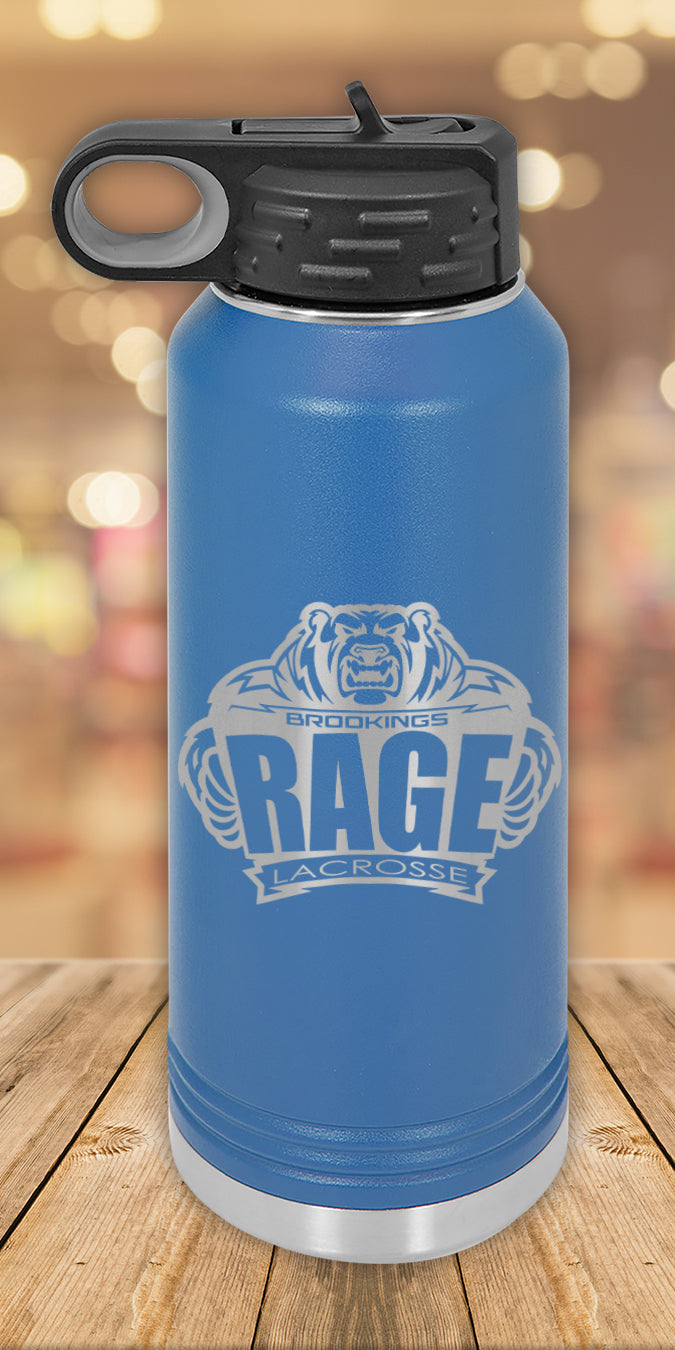 Personalized Brookings Lacrosse Water Bottle 32oz.