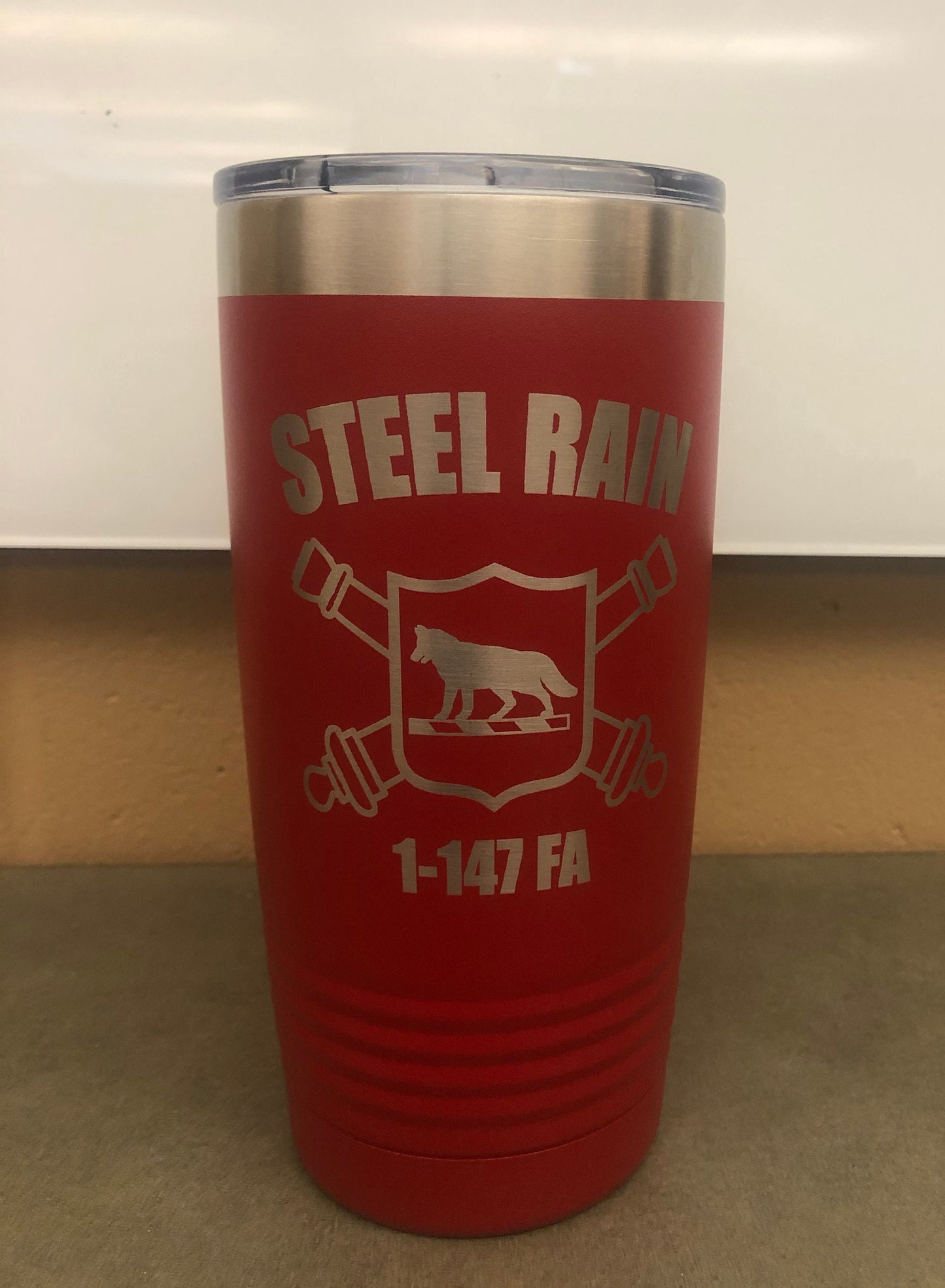 Steel Rain South Dakota National Guard Tumbler | Field Artillery