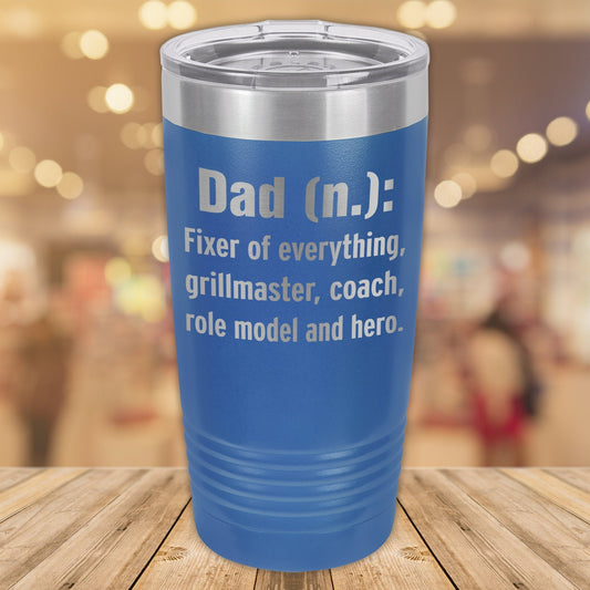 Definition of Dad 20oz. Stainless Steel Tumbler
