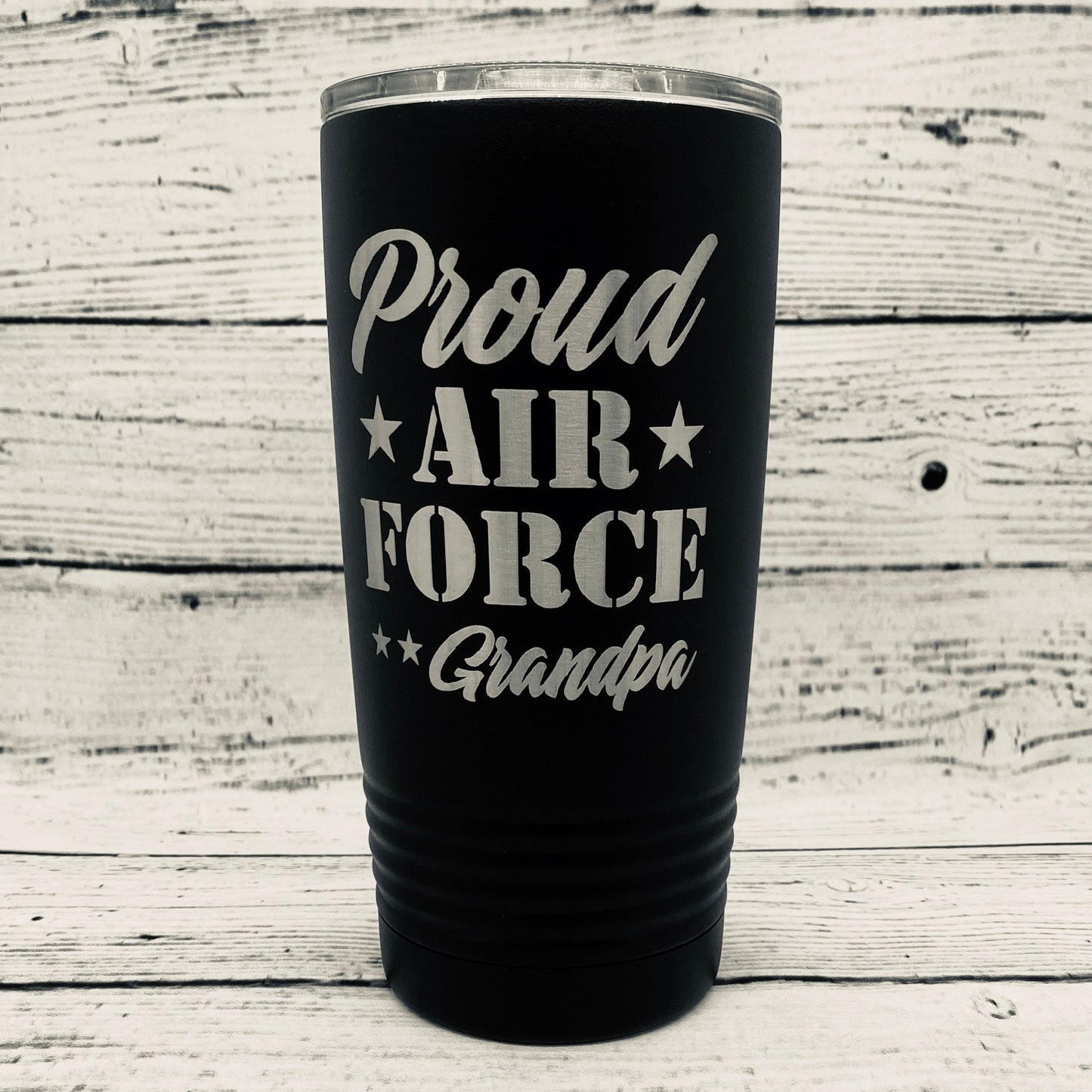 Proud Air Force Grandpa 20oz. Stainless Steel Tumbler