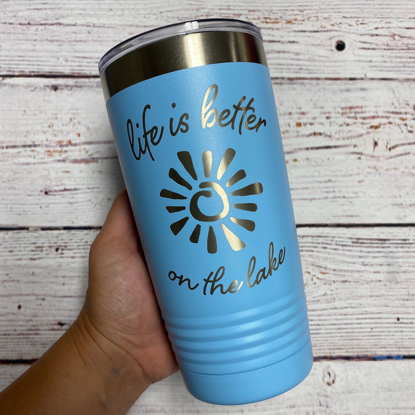Life is Better on the Lake 20oz. Stainless Steel Tumbler