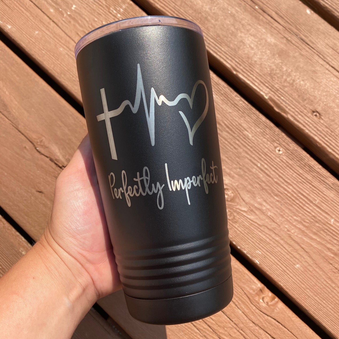 Perfectly Imperfect 20oz. Stainless Steel Tumbler