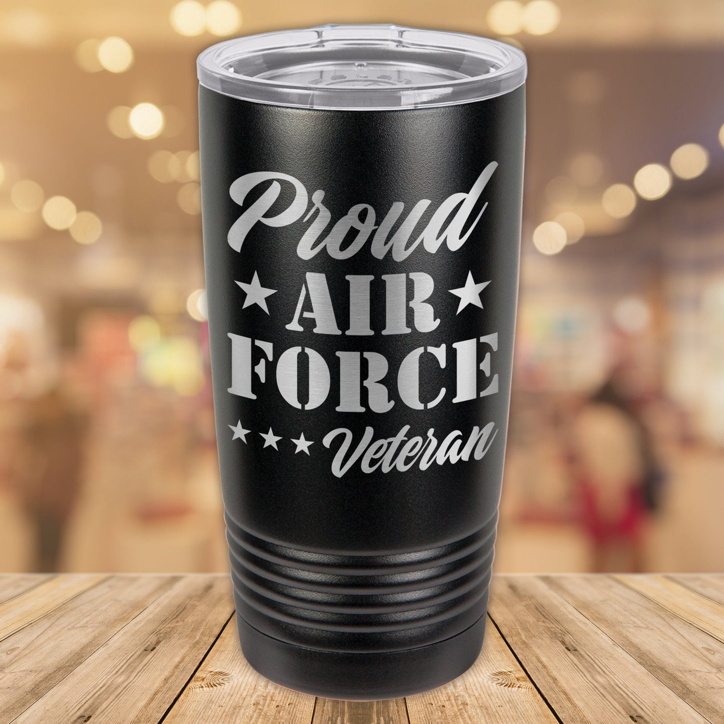 Proud Air Force Veteran 20oz. Stainless Steel Tumbler