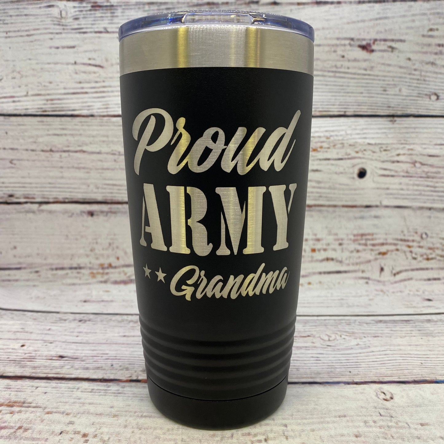 Proud Army Grandma 20oz. Stainless Steel Tumbler