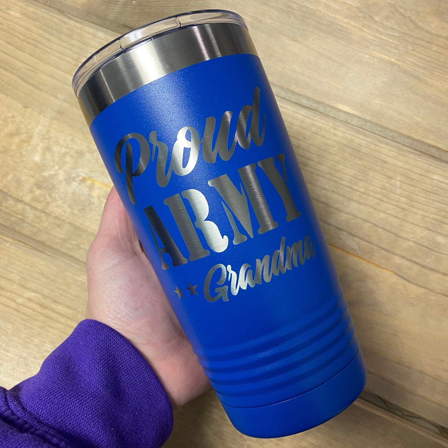 Proud Army Grandma 20oz. Stainless Steel Tumbler