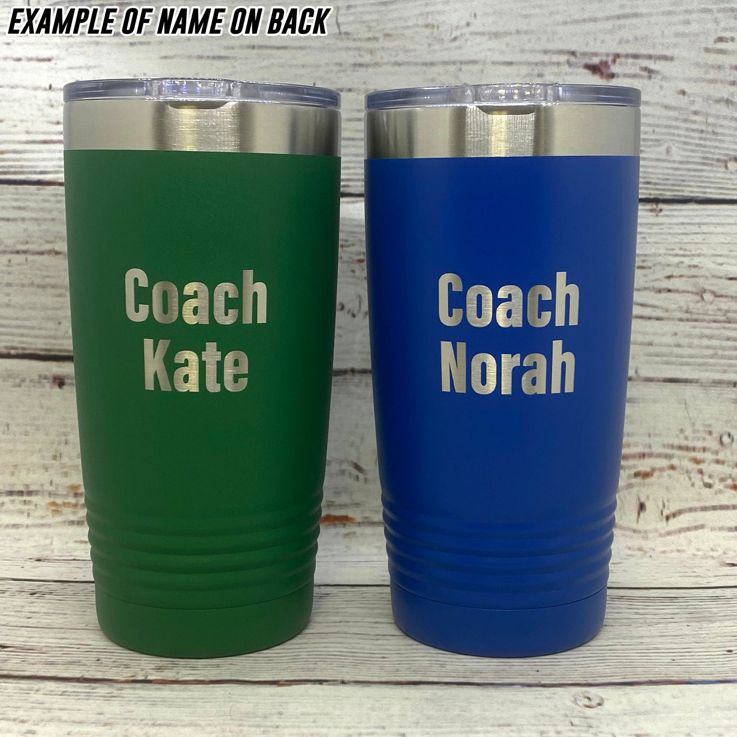 You Don't Scare Me I Am A Lacrosse Coach 20oz. Stainless Steel Tumbler
